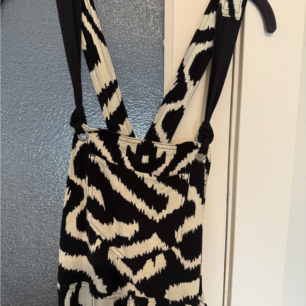 Anthropologie Monochrome Patterned Overalls